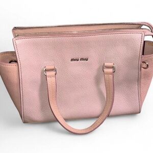 Miu Miu Blush Pink Tote Bag